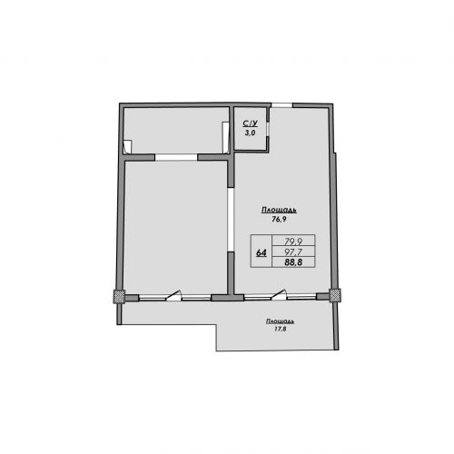 ZhK_Akvamarin_2 floor-09